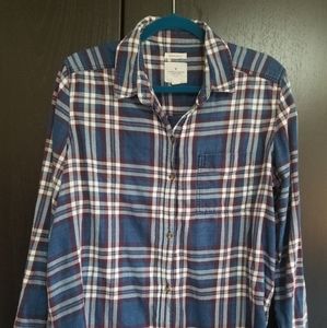 AE plaid boyfriend flannel